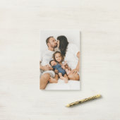Post-it® Photo personnalisée (Sur un bureau)