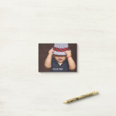 Post-it® Photo personnalisée (Sur un bureau)