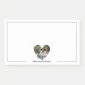 Post-it® Photo personnelle Heart Frame Modern Calligraphy (Devant)