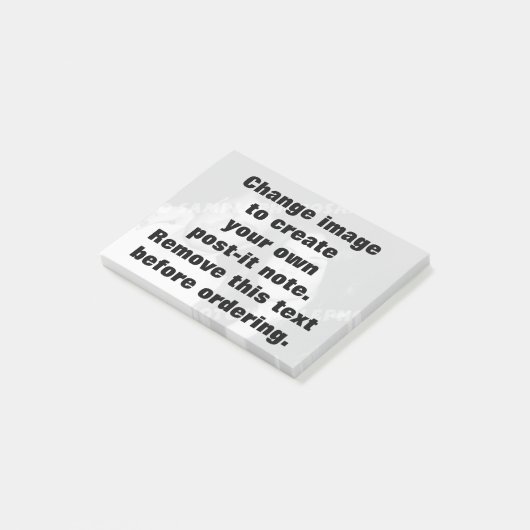 Post-it® Photo postelle personnalisée (Incliné)