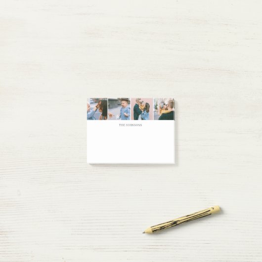 Post-it® Photo simple moderne (Sur un bureau)
