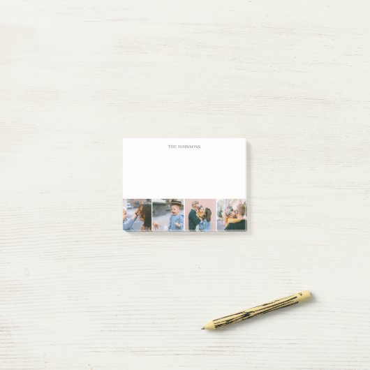 Post-it® Photo simple moderne (Sur un bureau)