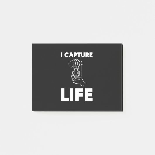 Post-it® Photographe Capturer la vie (Devant)