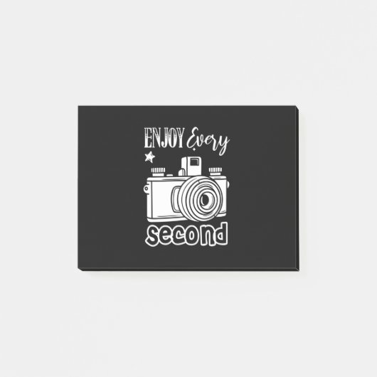 Post-it® Photographe Profite Chaque Seconde (Devant)