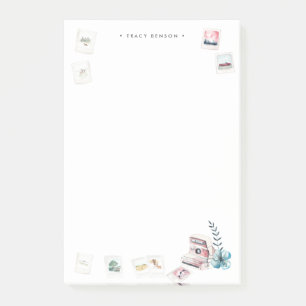 Post-it® Photographie Caméra aquarelle personnalisée