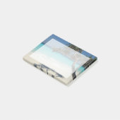 Post-it® Photographie de la scène de plage Tropical Blue Oc (Incliné)