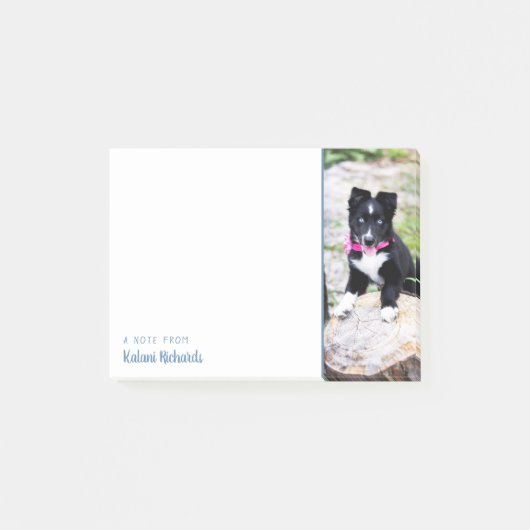 Post-it® Photos latérales Notes postales personnalisées (Devant)