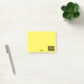 Post-it® Phrase de motivation pour rester concentré avec ty (Bureau)