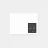 Post-it® Physique Math Formule Enseignant Atomes et Mol (Devant)