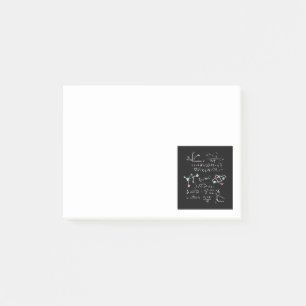 Post-it® Physique Math Formule Enseignant Atomes et Mol