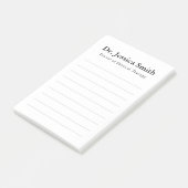 Post-it® Physique Thérapiste DPT Customisé Simple Classic (Incliné)