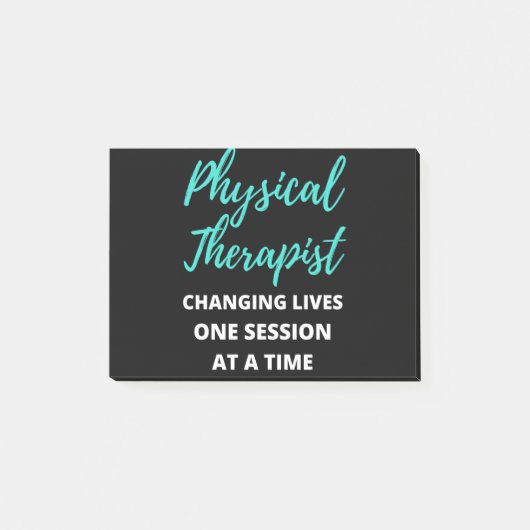 Post-it® Physothérapie Changer la vie Une séance (Devant)