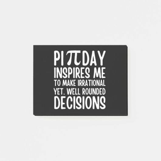 Post-it® Pi Day Funny (Devant)
