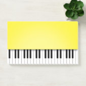 Post-it® Piano Clavier Musique Jaune joyeuse (Bureau)
