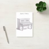 Post-it® Piano droit vintage (Bureau)