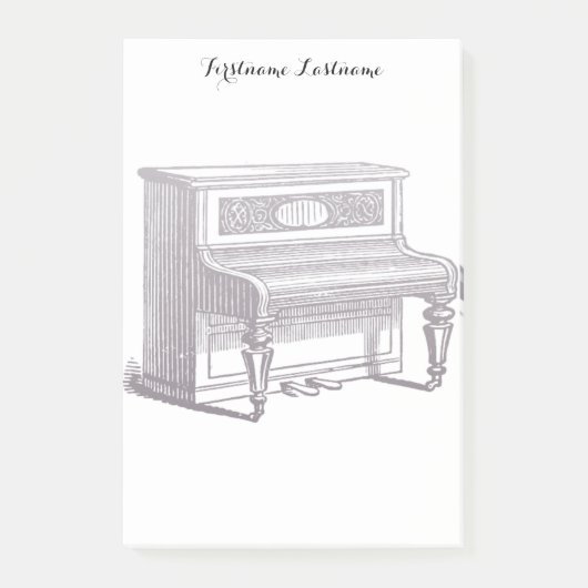 Post-it® Piano droit vintage (Devant)