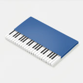Post-it® Piano Keyboard Fun Blue Music (Incliné)