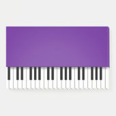 Post-it® Piano Keyboard Fun Purple Music (Devant)