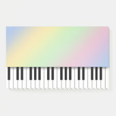 Post-it® Piano Keyboard Fun Rainbow Music (Devant)