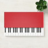 Post-it® Piano Keyboard Fun Red Music (Bureau)