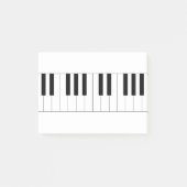 Post-it® piano, touches de piano (Devant)
