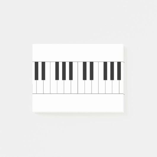 Post-it® piano, touches de piano (Devant)