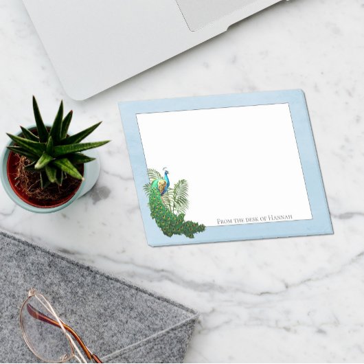 Post-it® Pic Vibrant | Notes personnalisées bleues