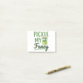 Post-it® Picker Mes Chaussettes Fantastiques Lover Green Di (Sur un bureau)