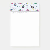 Post-it® Pickleball à faire après Pickleball Dink (Devant)