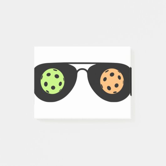 Post-it® Pickleball dans mon esprit (Devant)