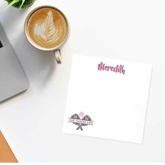 Post-it® PIckleball Gal Bonne vie