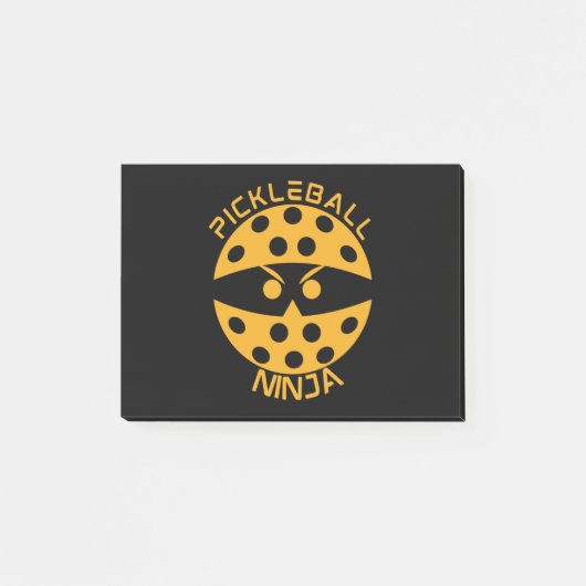 Post-it® Pickleball ninja - orange (Devant)