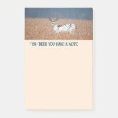 Post-it® Piebald Deer Photo (Devant)
