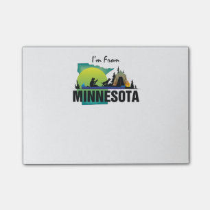 Post-it® PIÈCE EN T je suis le Minnesota
