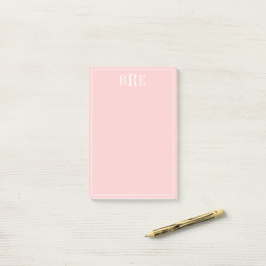 Post-it® Pièce initiale (Sur un bureau)