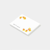 Post-it® Pièces de bonbons d'Halloween (Incliné)