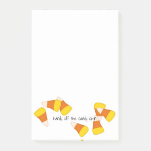 Post-it® Pièces de maïs de bonbons aléatoires motifs d'Hall