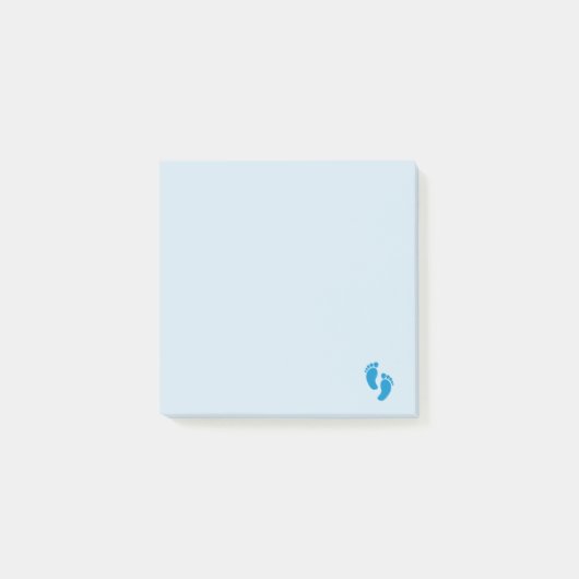 Post-it® Pied bleu Little Emoji (Devant)