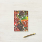 Post-it® Piedras Arcoiris (Sur un bureau)