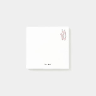 Post-it® Pieds de Ballerina sur la pointe #1 Lt Rose