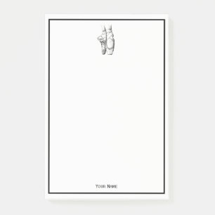 Post-it® Pieds de ballerine sur pointe #1