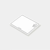 Post-it® Pieds de danseuse sur pointes #1 (Incliné)