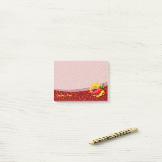 Post-it® Pierre Flame (Sur un bureau)