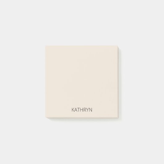 Post-it® pierre royale solide claire (Devant)