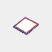 Post-it® Pierres à Parties scintillant rose et violet (Incliné)