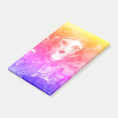 Post-it® PIERROT AVEC CAT / Mardi Gras Masquerade Party (Incliné)