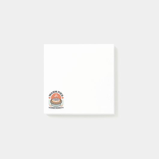 Post-it® Pies chaudes Moments plus chauds - Conception d'au (Devant)