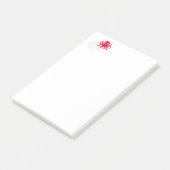 Post-it® Pieuvre drôle (Incliné)