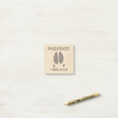 Post-it® Pigfoot - Je crois (Sur un bureau)