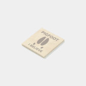 Post-it® Pigfoot - Je crois (Incliné)
